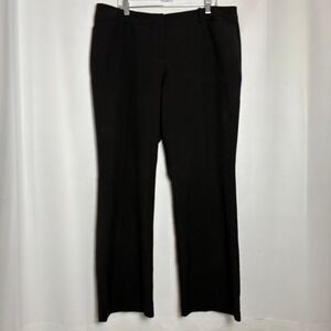 Worthington Woman Modern Fit Black Dress Pants Trousers 20W‎ Plus Size Workwear